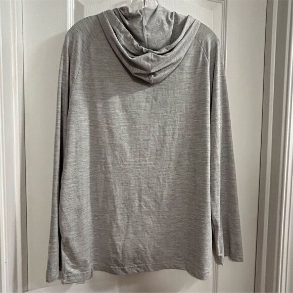 Hurley Men's Gray Long Sleeve Performance Hoodie Size L Casual - Picture 9 of 11